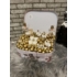 Kép 2/2 - Adventi asztaldísz Box - karácsonyi dekoráció bőröndben - arany