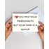 Kép 1/2 - "I love you for your personality..." - vicces szerelmes ajándékkártya